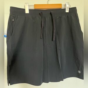 NWT Cloudveil Skirt with built in shorts & Drawstring - black golf skort
